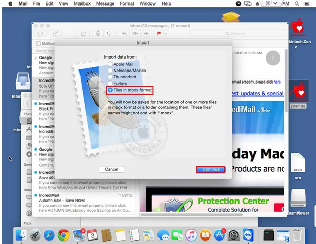 Sequential Steps for Importing MBOX Files to Mac Mail