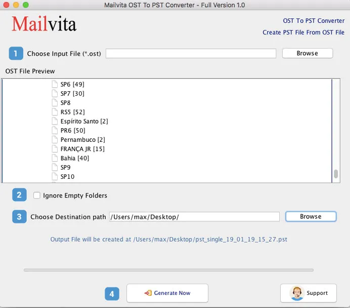 Convert OST to PST