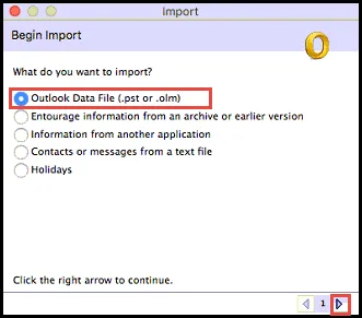 Outlook Data File