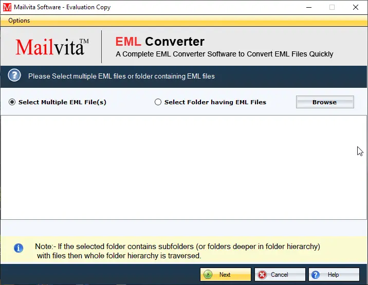 converter for eml