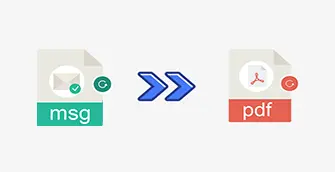 msg to pdf