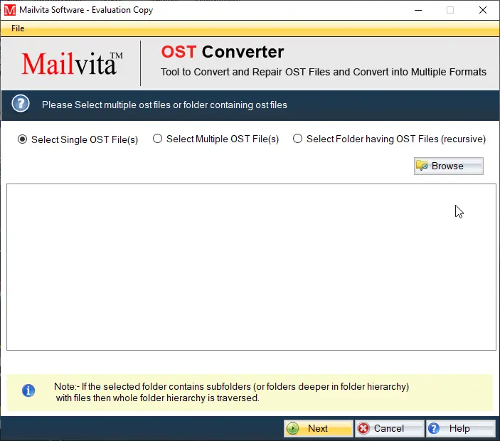 converter for ost