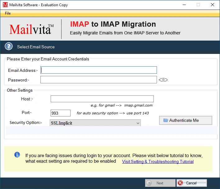 imap to imap